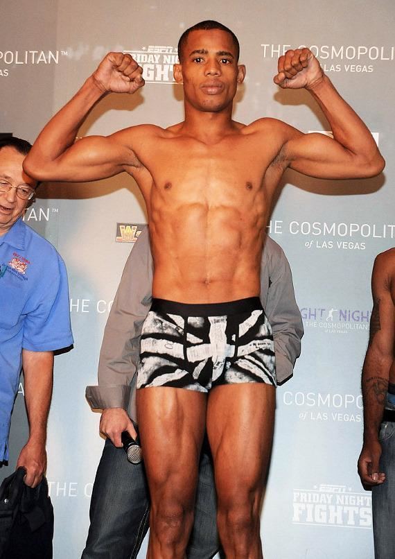 Victor Cayo Friday Night Fights at The Cosmopolitan WeightIn for July 29 Bouts