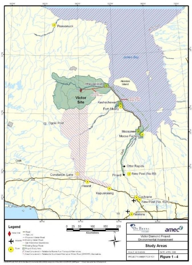 Victor Diamond Mine Scoping Victor Diamond Mine EIA review
