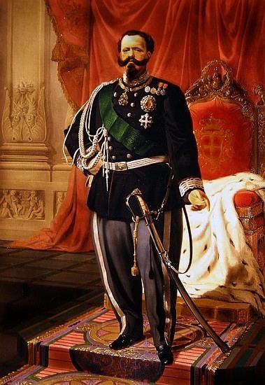 Victor Emmanuel II of Italy Portrait of Victor Emmanuel II of Italy Cesare Campini
