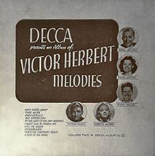 Victor Herbert Melodies, Vol. 2 httpsuploadwikimediaorgwikipediaenthumb0