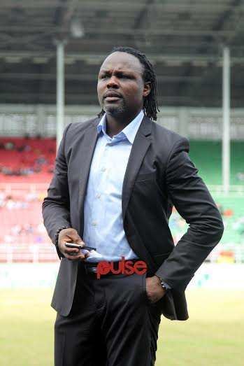 Victor Ikpeba Victor Ikpeba SuperSports football analyst is keeping Nigerians