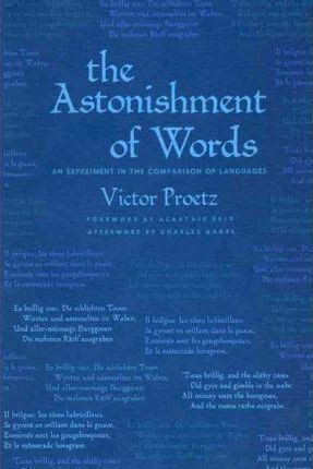 Victor Proetz The Astonishment of Words Victor Proetz 9780292729384