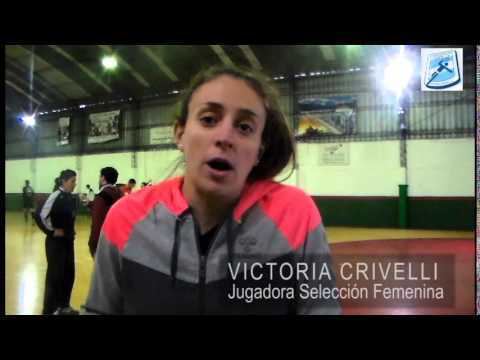 Victoria Crivelli Entrevista a Victoria Crivelli Jugadora Sel Argentina femenina de
