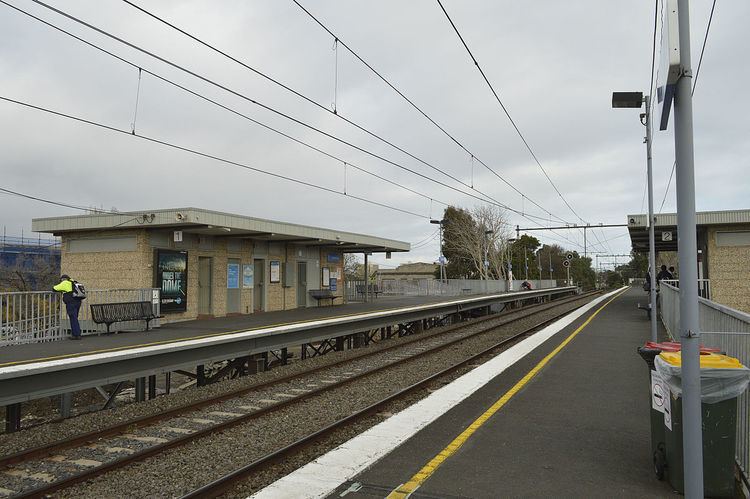 Victoria Park railway station, Melbourne