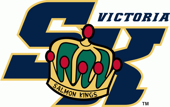 Victoria Salmon Kings Victoria Salmon Kings Alternate Logo ECHL ECHL Chris Creamer39s