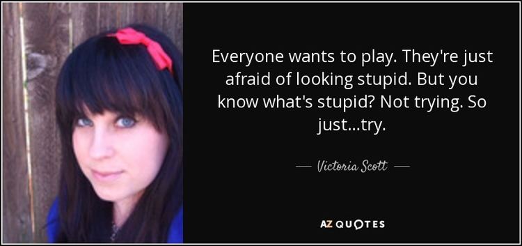 Victoria Scott TOP 7 QUOTES BY VICTORIA SCOTT AZ Quotes