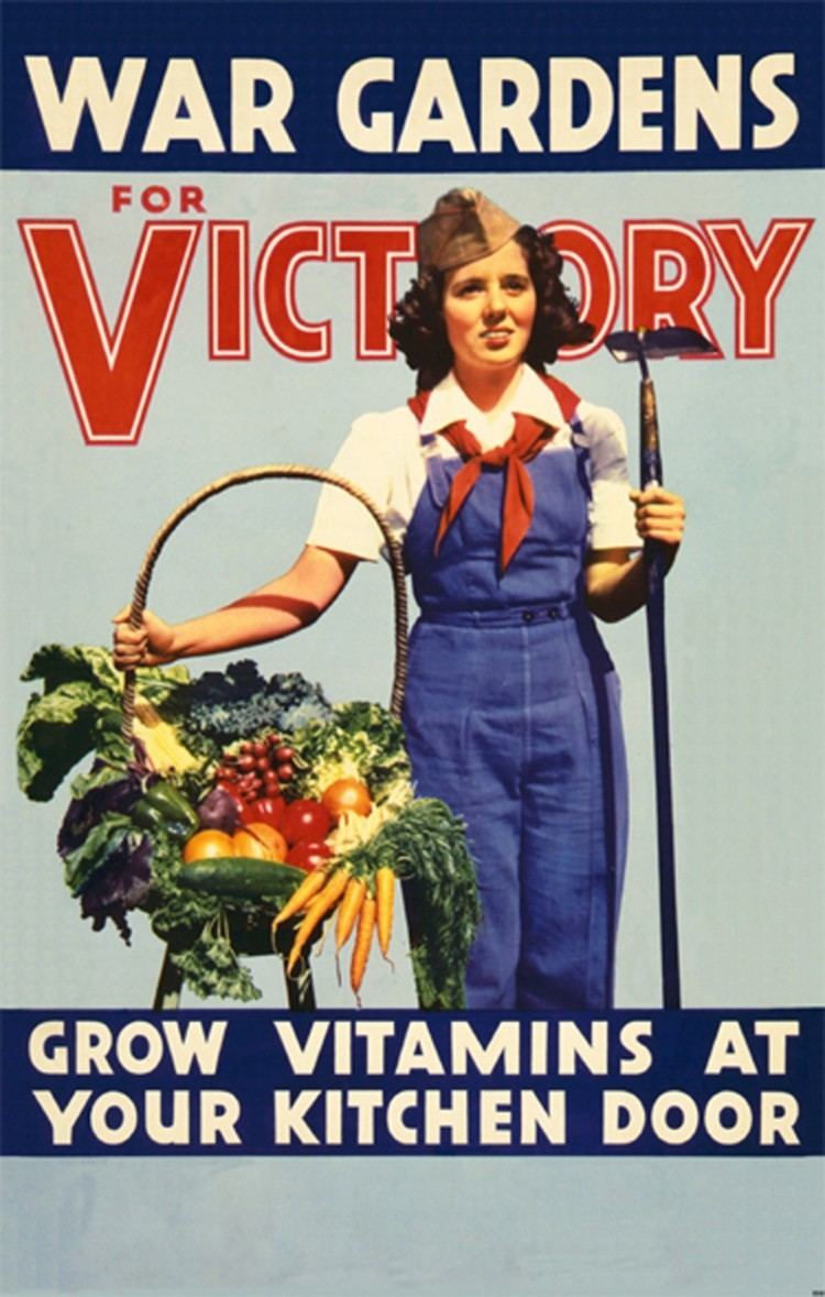 Victory garden Kitsch The Edible Victory Victory Gardens of the 1940s Ultra Swank