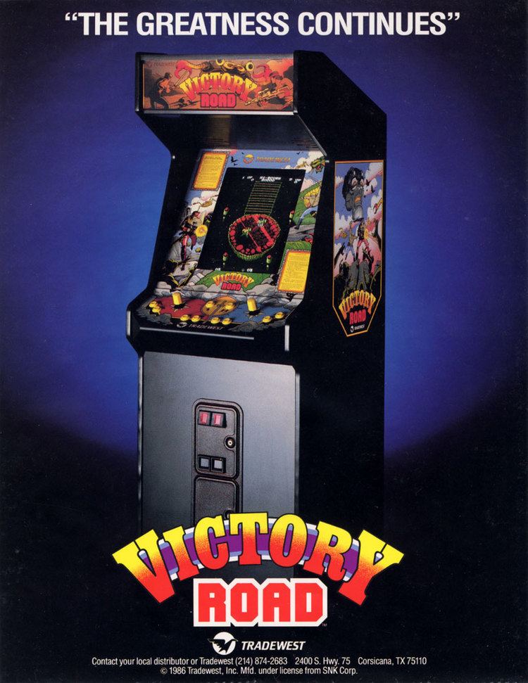 Victory Road (video game) The Arcade Flyer Archive Video Game Flyers Victory Road SNK