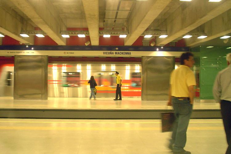 Vicuña Mackenna metro station