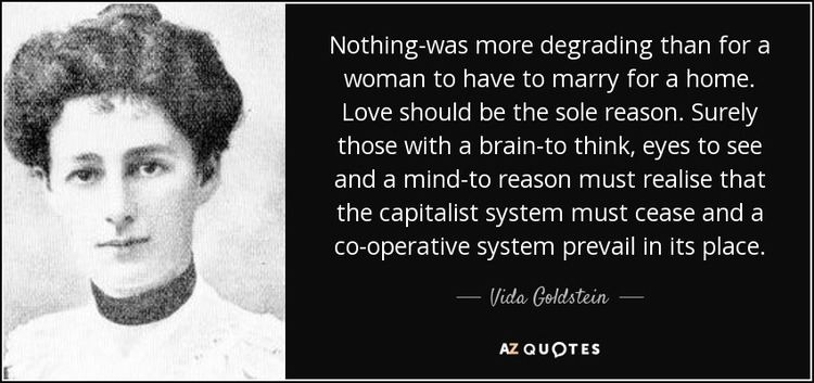 Vida Goldstein QUOTES BY VIDA GOLDSTEIN AZ Quotes