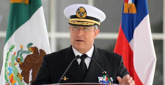 Vidal Francisco Soberón Sanz Visita del Comandante en Jefe de la Armada de Chile a las