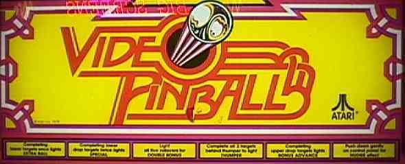 Video Pinball Video Pinball Videogame by Atari