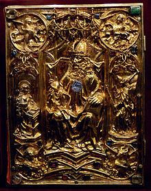 Vienna Coronation Gospels httpsuploadwikimediaorgwikipediacommonsthu