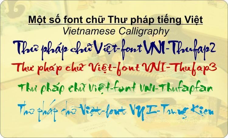 Vietnamese calligraphy