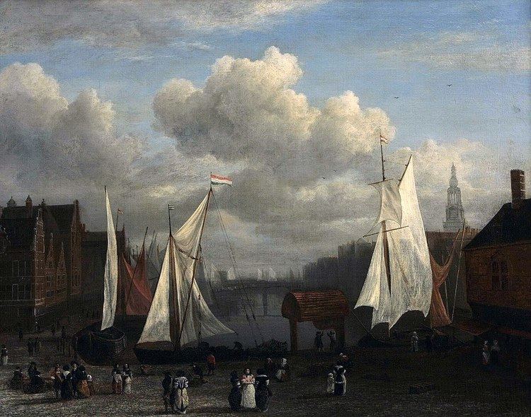 View of the Dam and Damrak at Amsterdam (Boymans van Beuningen)