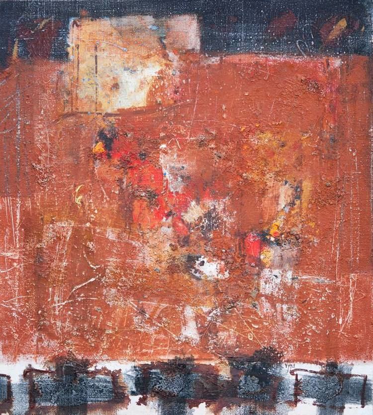 Vigintas Stankus Saatchi Art Red abstract Painting by Vigintas Stankus