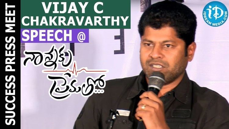 Vijay C Chakravarthy Cinematographer Vijay C Chakravarthy Speech At Nannaku Prematho