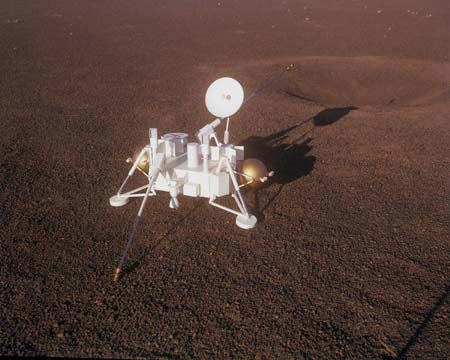 Viking 1 The Viking 1 Space Probe lands on Mars Life on Mars Growing up