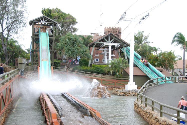 Viking's Revenge Flume Ride Sea World Australia Viking39s Revenge Flume Ride