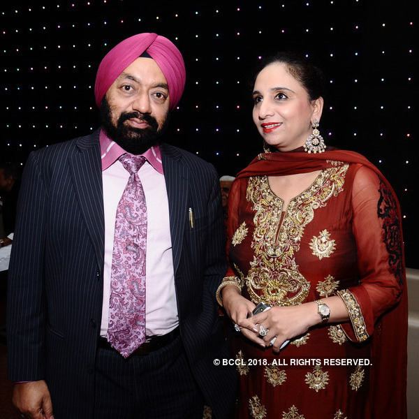 Vikramjit Sahney Vikramjit Singh Sahney with wife Daisy during Gureen and Parveeshs