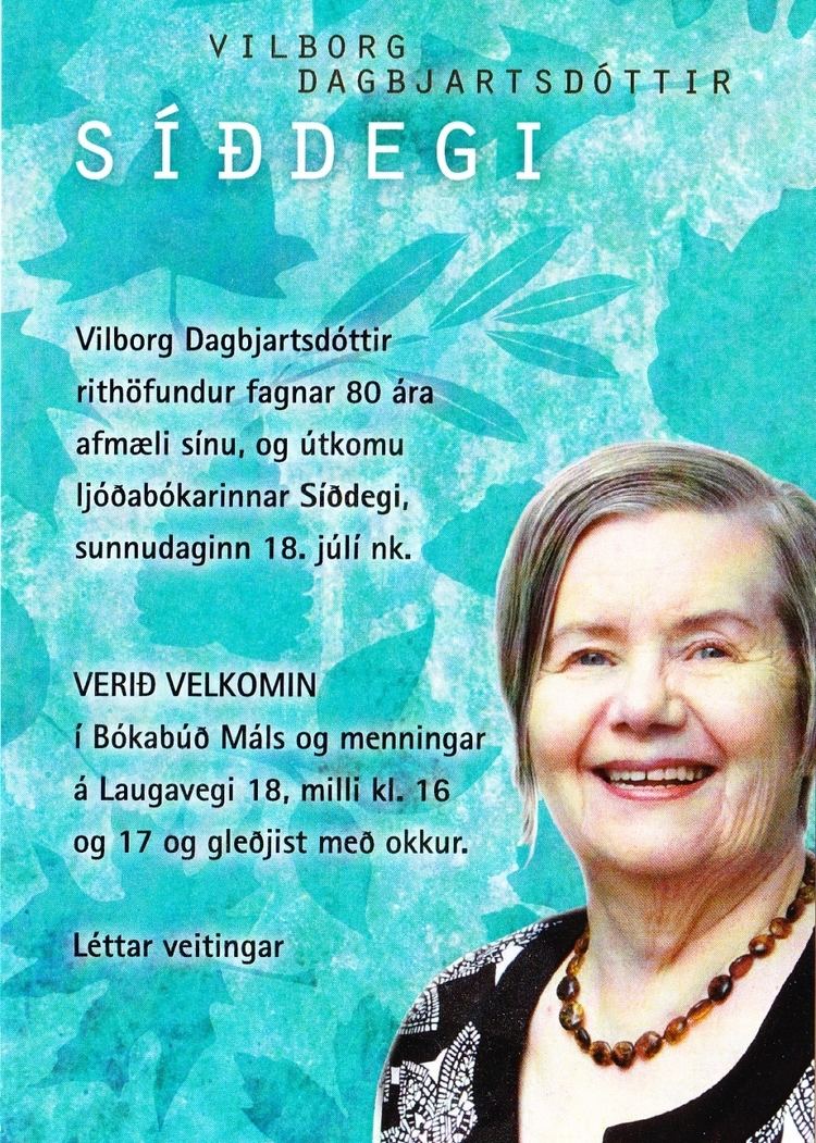 Vilborg Dagbjartsdóttir Vilborg Dagbjartsdttir Wikipedia frjlsa alfririti