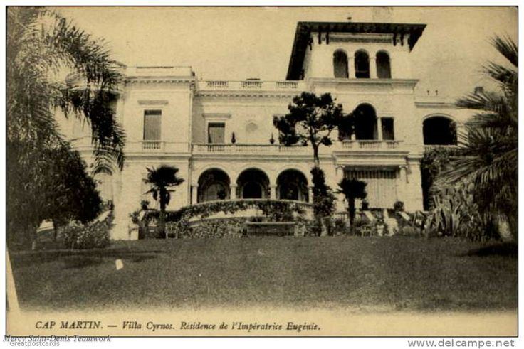 Villa Cyrnos Cap Martin Villa Cyrnos Residence de l39Imperatrice Eugenie