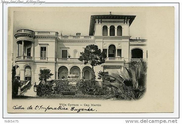 Villa Cyrnos Cap Martin Villa Cyrnos Residence de l39Imperatrice Eugenie