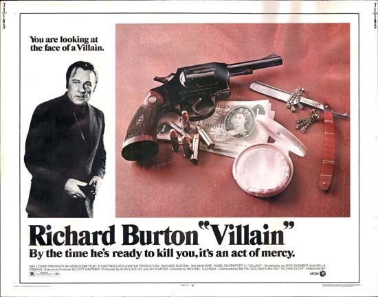 Villain (1971 film) Richard Burton and the face of a Villain Pulp Curry