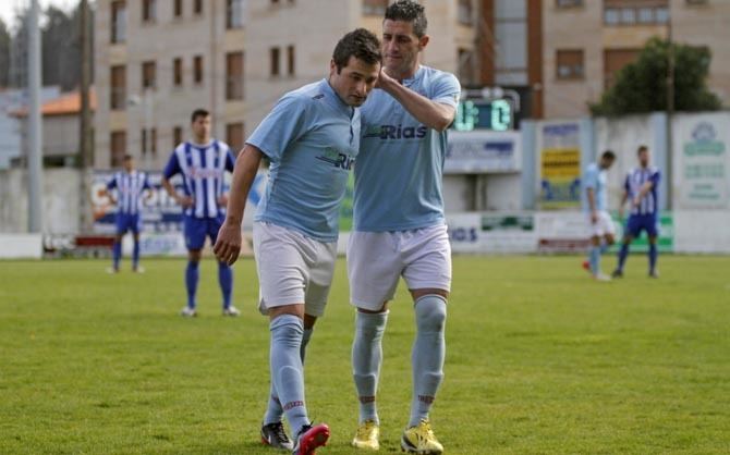 Villalonga FC Villalonga y Pontevedra se reconcilian tras una cordial reunin en