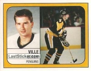 Ville Sirén Sticker 335 Ville Siren Panini NHL Hockey 19881989 laststickercom