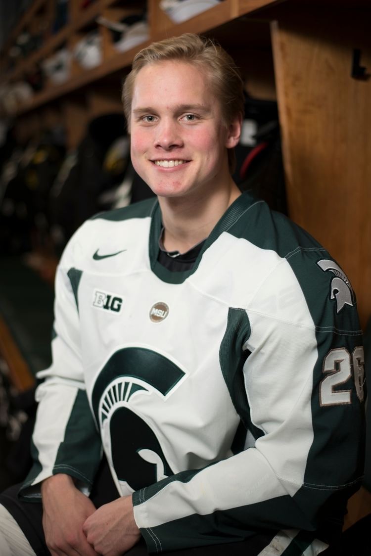Villiam Haag Swedish MSU hockey player Villiam Haag finds home at State The