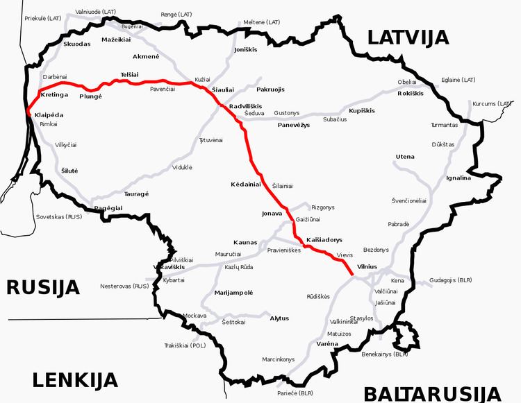 Vilnius–Klaipėda Railway