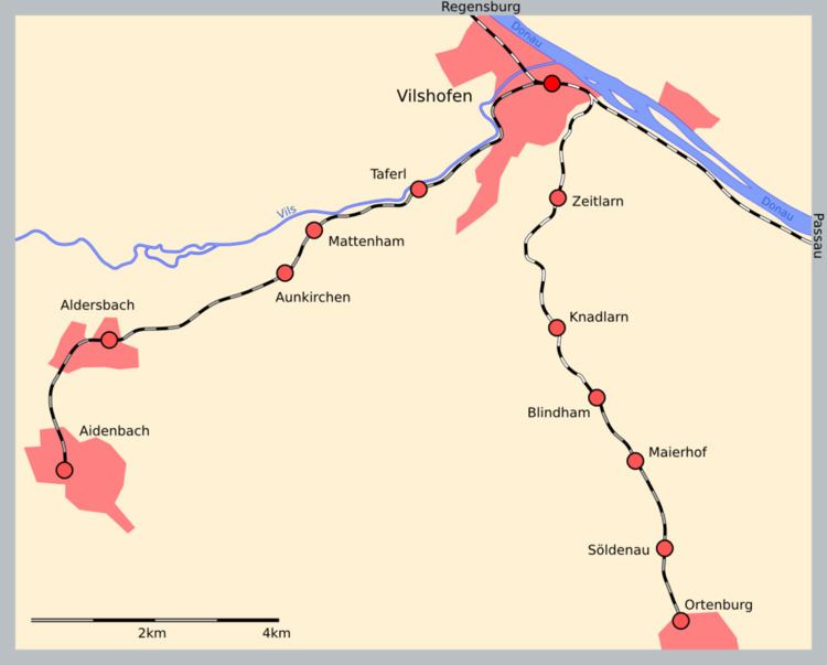 Vilshofen–Ortenburg railway