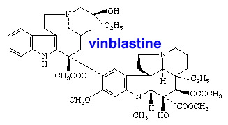 Vinblastine Vincristine