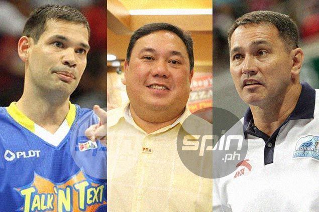 Vince Hizon Danny Seigle Vince Hizon former NBA official on