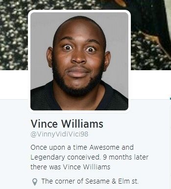 Vince Williams (American football) Steelers LB Vince Williams takes hilarious headshot