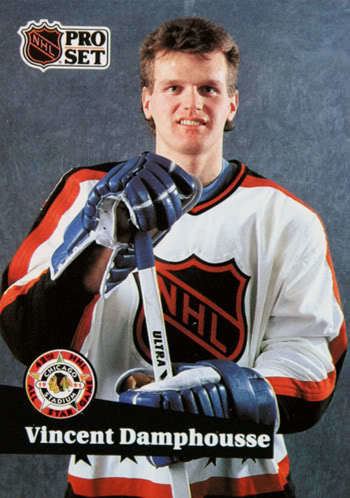 Vincent Damphousse Third String Goalie 198687 Toronto Maple Leafs Vincent