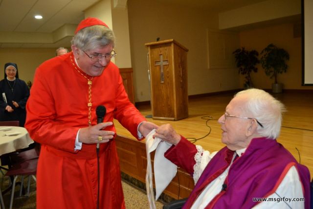 Vincent Foy TORONTO CATHOLIC WITNESS Monsignor Vincent Foy 1915 2017 was a