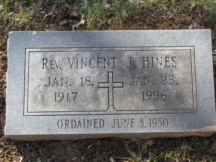 Vincent Joseph Hines Rev Fr Vincent Joseph Hines 1917 1996 Find A Grave Memorial