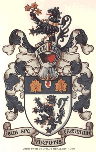 Vincent Meredith Full Achievement of Arms of Sir Henry Vincent Meredith 1st Baronet