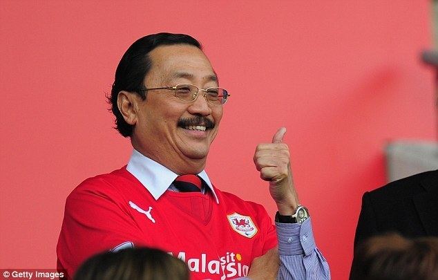 Vincent Tan Cardiff owner Vincent Tan joins football39s barmy bosses