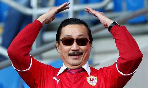 Vincent Tan Vincent Tan I will consider changing Cardiff39s colours