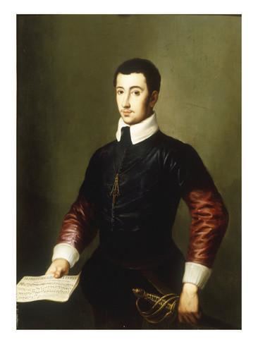 Vincenzo Galilei Portrait of a Gentleman said to be the Composer Vincenzo