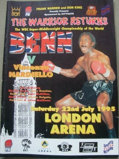 Vincenzo Nardiello Nigel Benn Vs Vincenzo Nardiello Wbc Super Middleweight