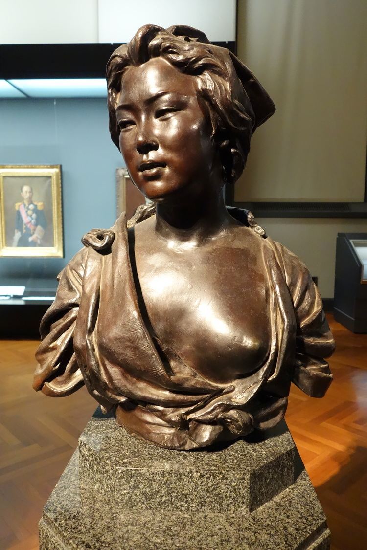 Vincenzo Ragusa FileJapanese Woman by Vincenzo Ragusa 18411927 1881 bronze