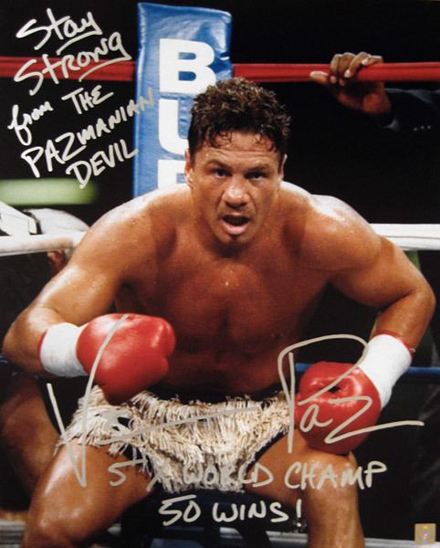 Vinny Paz Vinny 39Paz39 Pazienza Collection Authentic Signings Inc