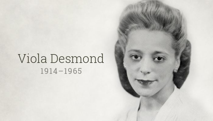 Viola Desmond 2015 Honouree Nova Scotia Heritage Day