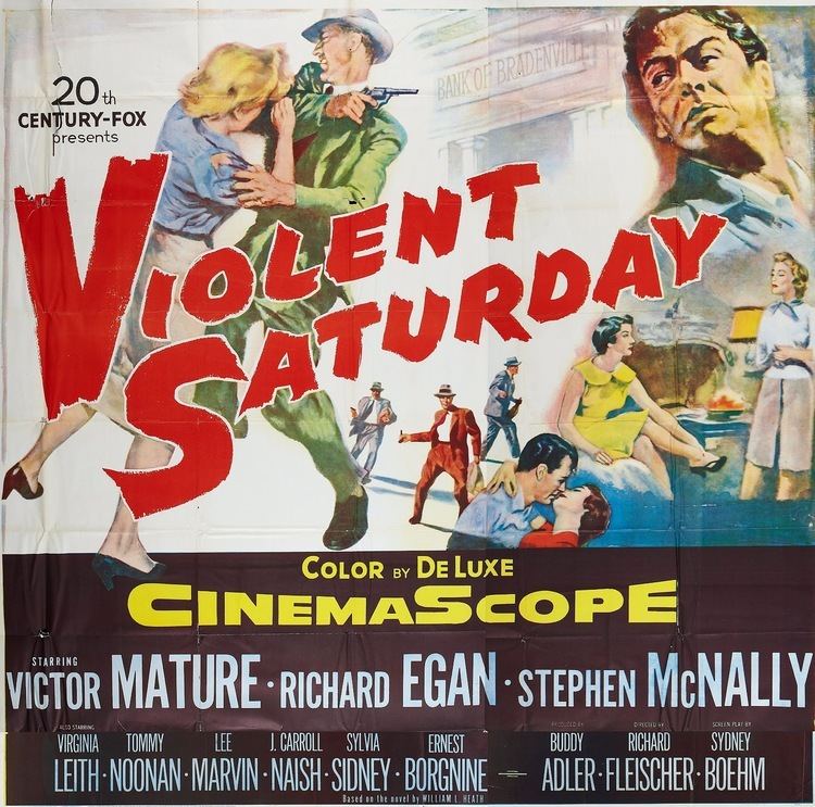Violent Saturday 1955 Film Noir of the Week