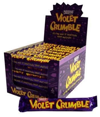 Violet Crumble Nestle Violet Crumble Chocolate from Australia