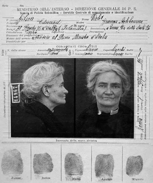 Violet Gibson On This Day 7 April 1926 Violet Gibson tries to assassinate